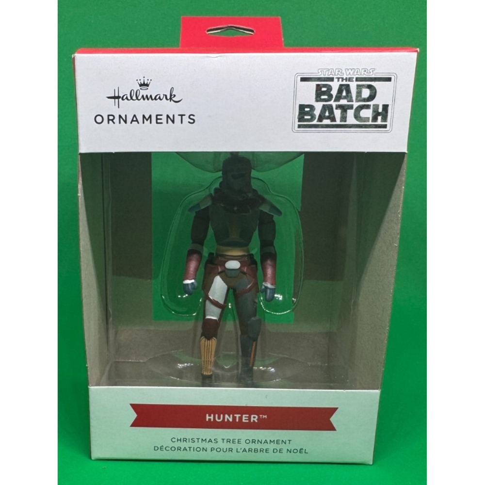 Hunter Hallmark Ornaments - Star Wars The Bad Batch - Brand New